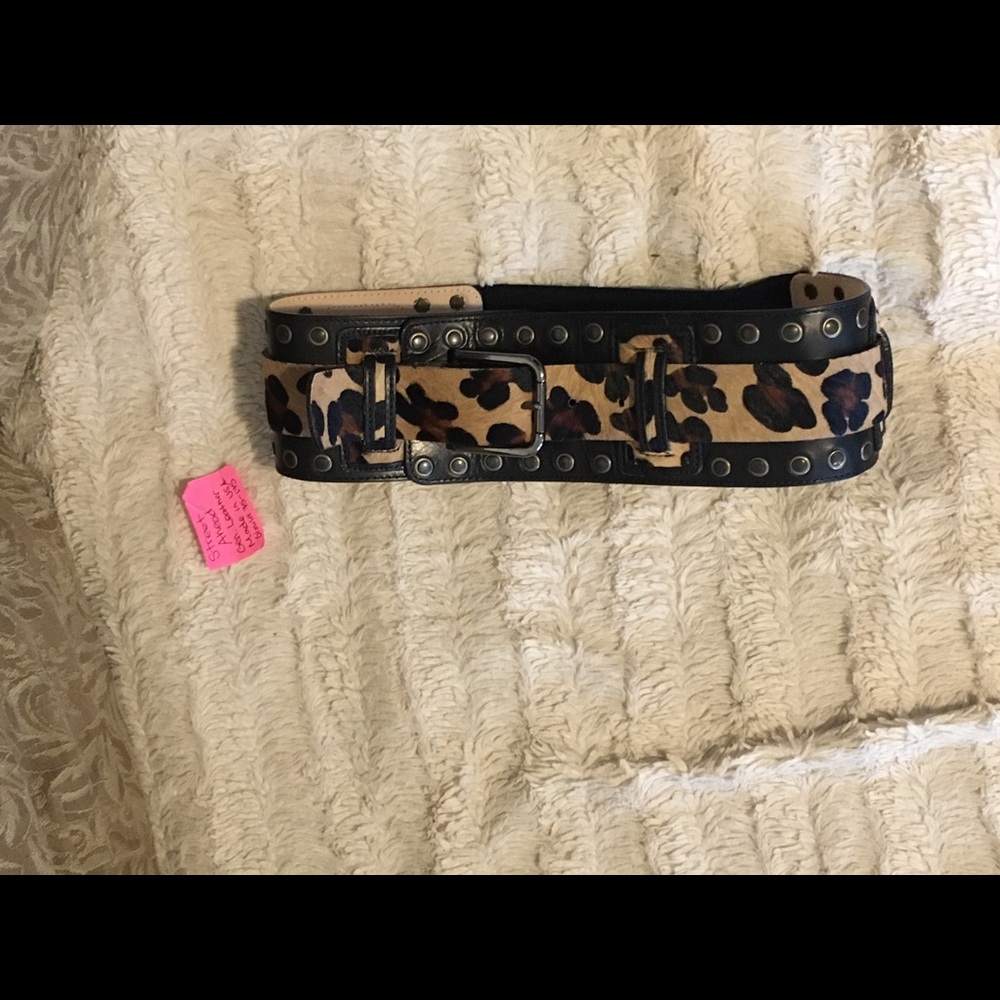 Street Ahead animal print belt